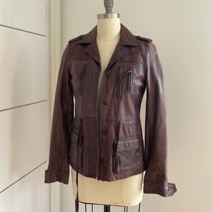 Andrew Marc New York leather jacket